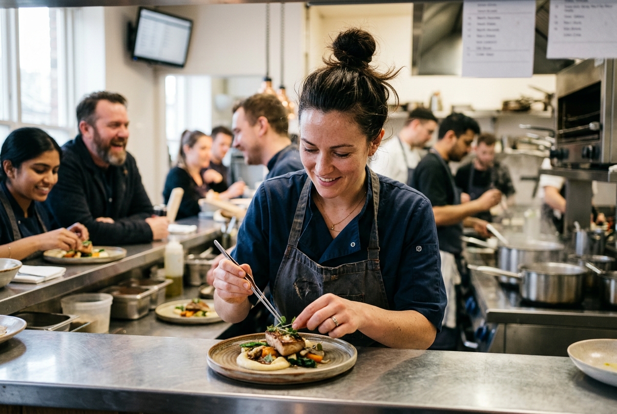 Sharper visibility in restaurants, restaurants marketing by MarketinCrew