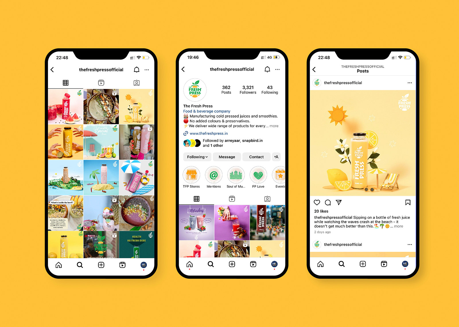 Fresh Press client story by MarketinCrew